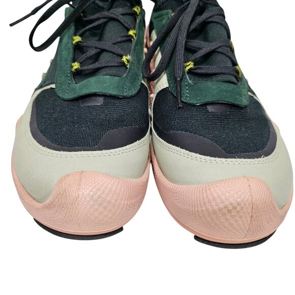 Ecco Biom Green and Pink Sneakers - Picture 4 of 11